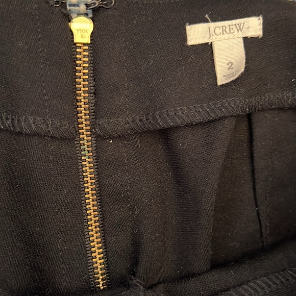 J. Crew black stretch pants - Picture 2 of 3